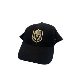'47 Brand Vegas Golden Knights Baseball Cap Mens One Size Black Strapback Hat